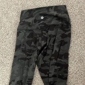 Lululemon camo leggings